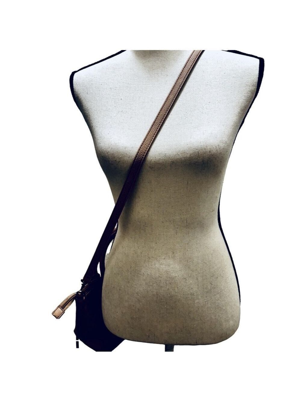 Nine West Tan Beige Crossbody Purse Handbag - Picture 4 of 16